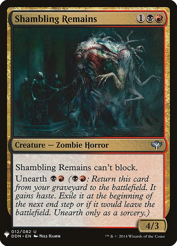 Shambling Remains [Mystery Booster] | North of Exile Games
