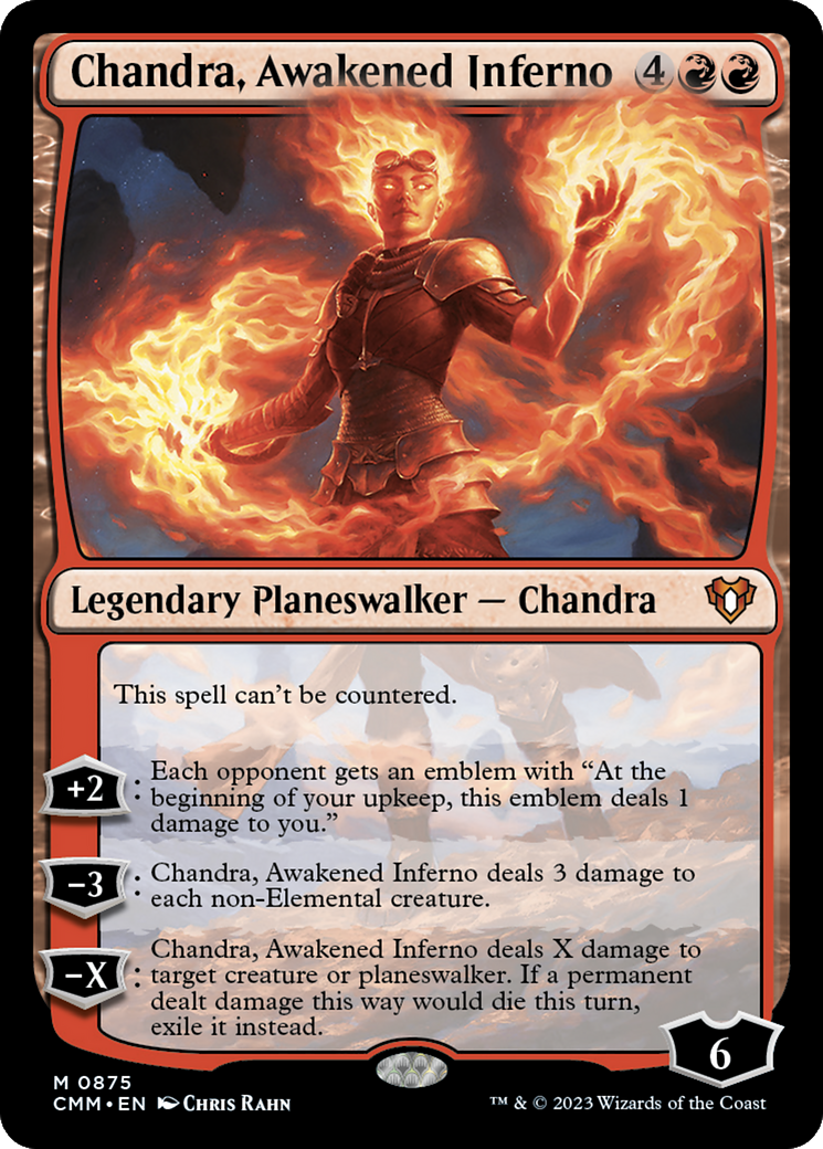 Chandra, Awakened Inferno [Commander Masters] | North of Exile Games