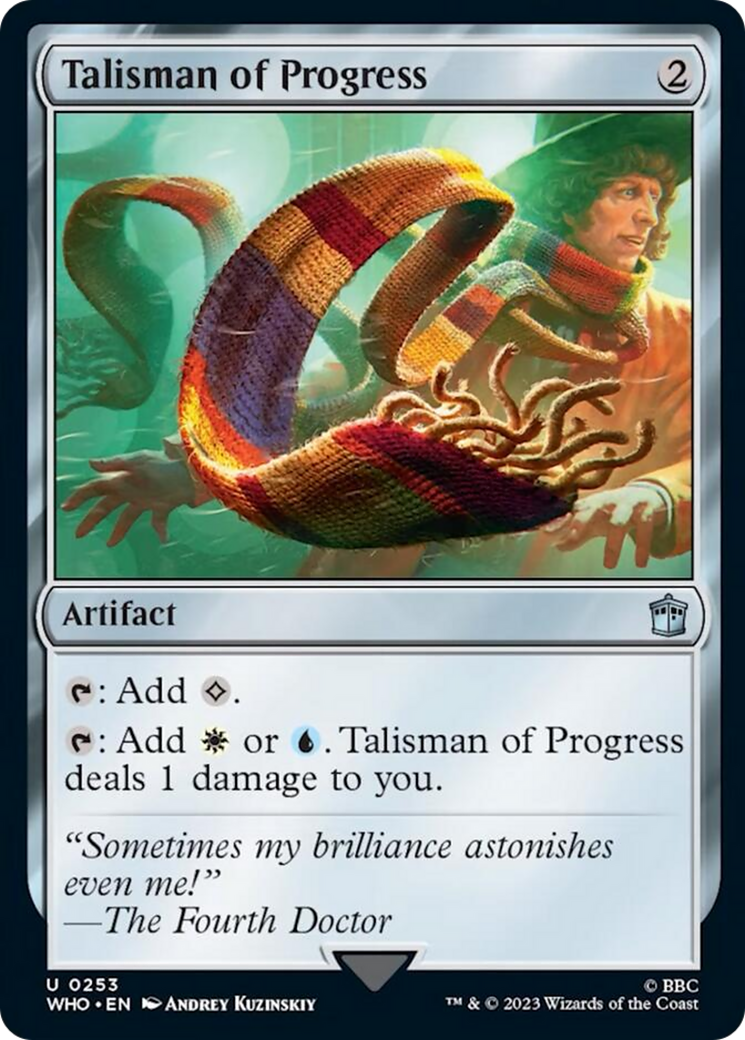 Talisman of Progress [Doctor Who] | North of Exile Games