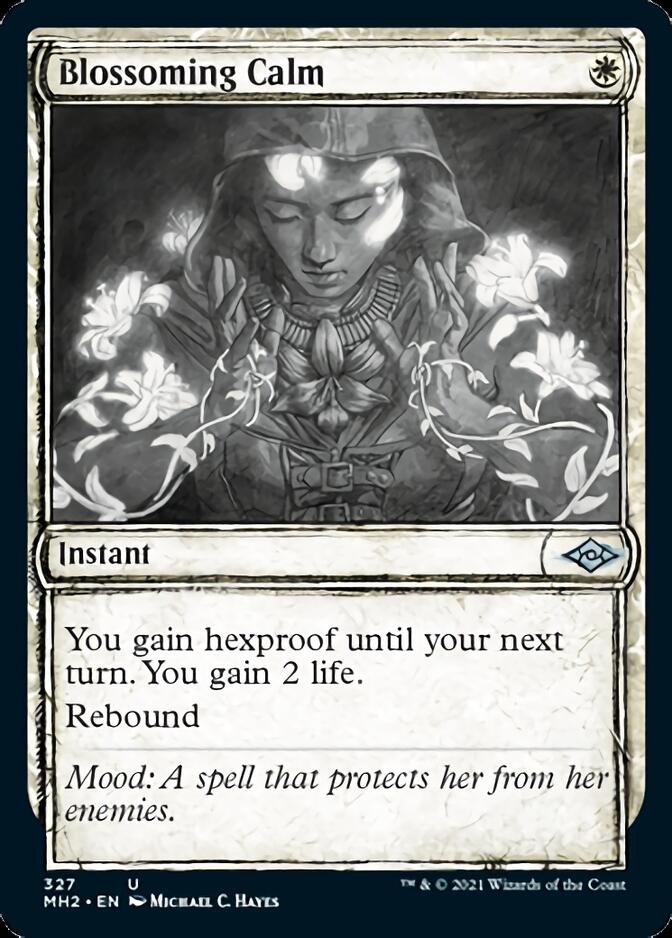 Blossoming Calm (Sketch) [Modern Horizons 2] | North of Exile Games