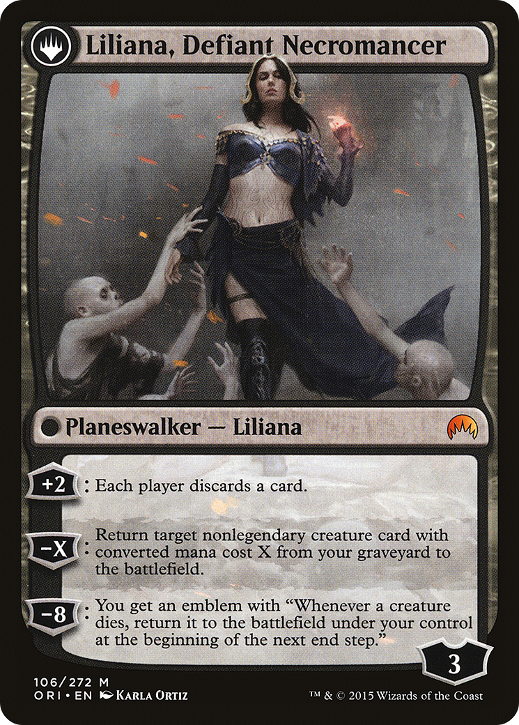 Liliana, Heretical Healer // Liliana, Defiant Necromancer [Secret Lair: From Cute to Brute] | North of Exile Games