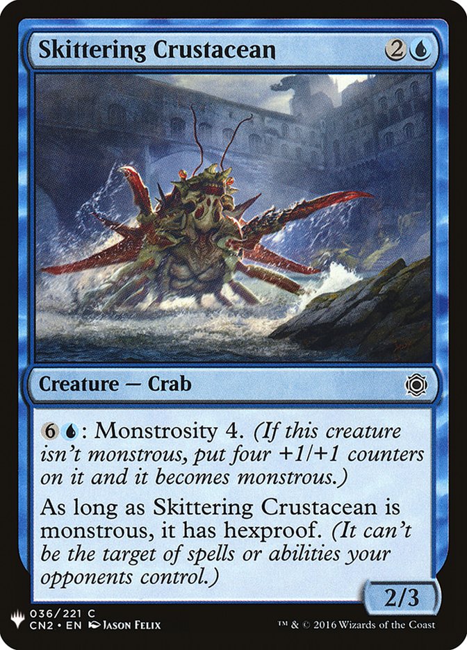 Skittering Crustacean [Mystery Booster] | North of Exile Games