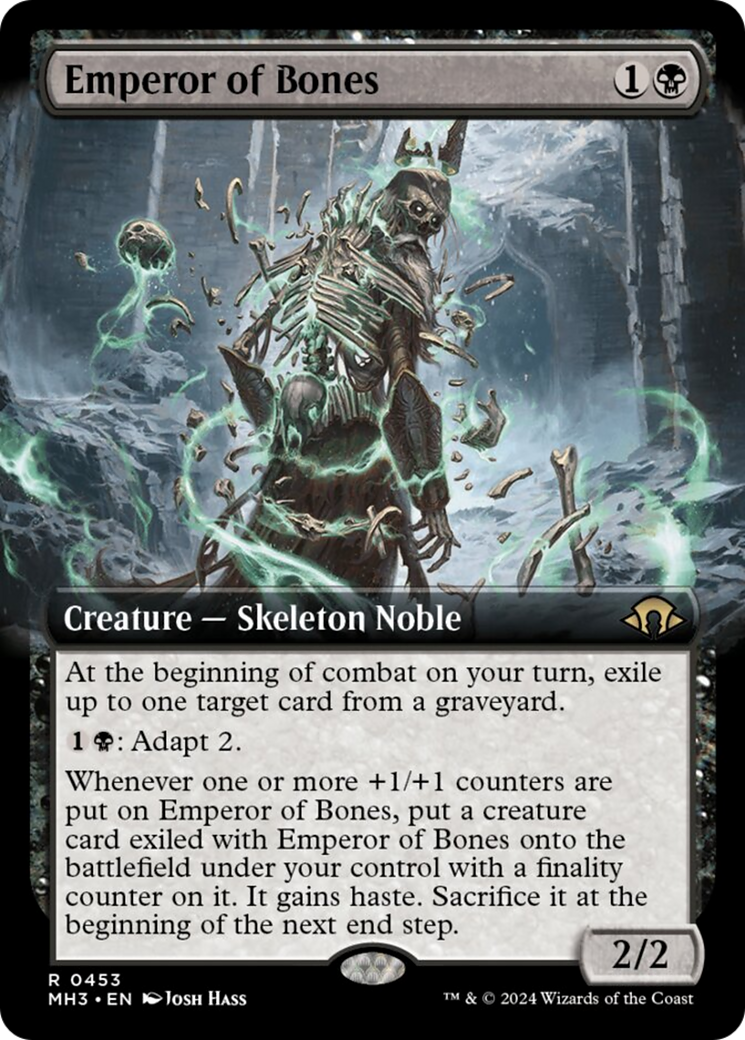 Emperor of Bones (Extended Art) [Modern Horizons 3] | North of Exile Games