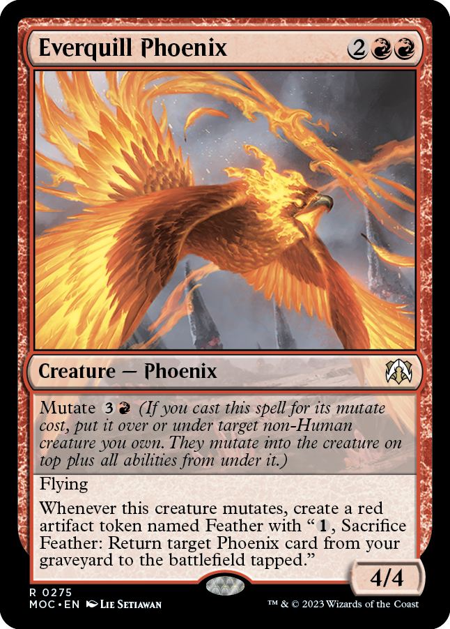 Everquill Phoenix [March of the Machine Commander] | North of Exile Games