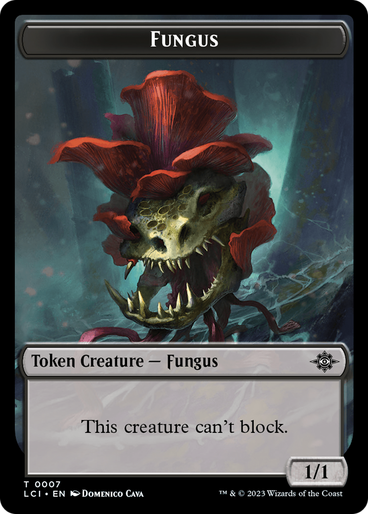 Copy // Fungus Double-Sided Token [The Lost Caverns of Ixalan Tokens] | North of Exile Games