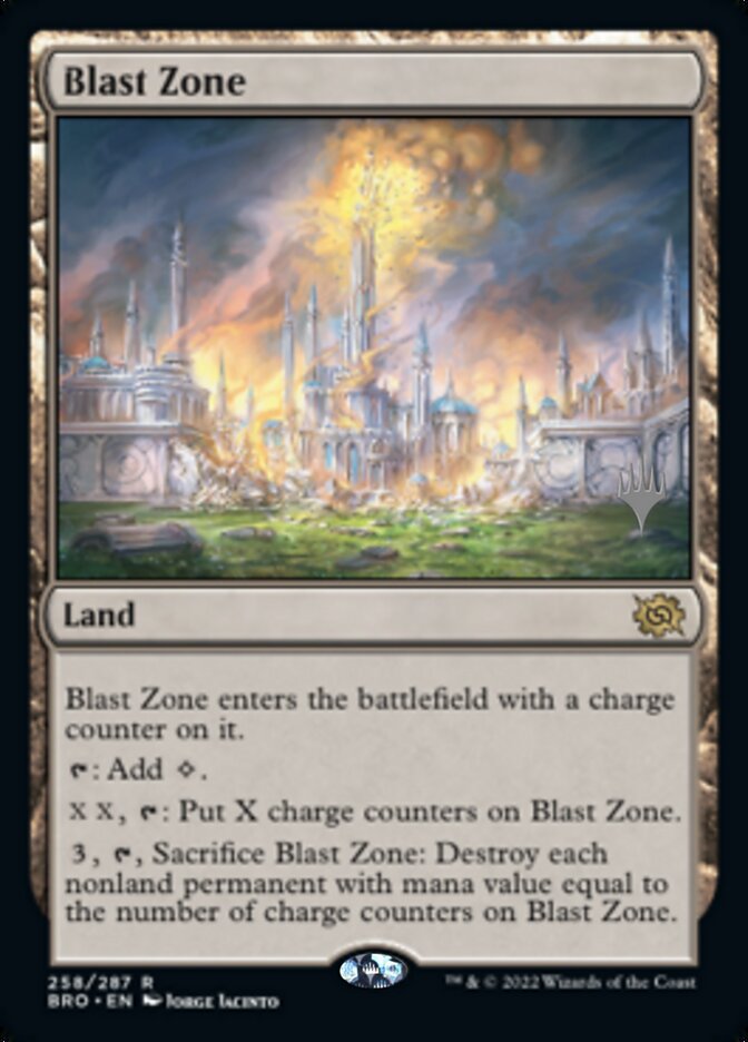 Blast Zone (Promo Pack) [The Brothers' War Promos] | North of Exile Games