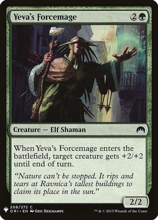 Yeva's Forcemage [Mystery Booster] | North of Exile Games