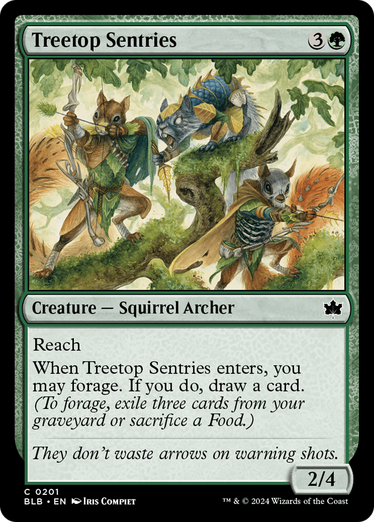 Treetop Sentries [Bloomburrow] | North of Exile Games