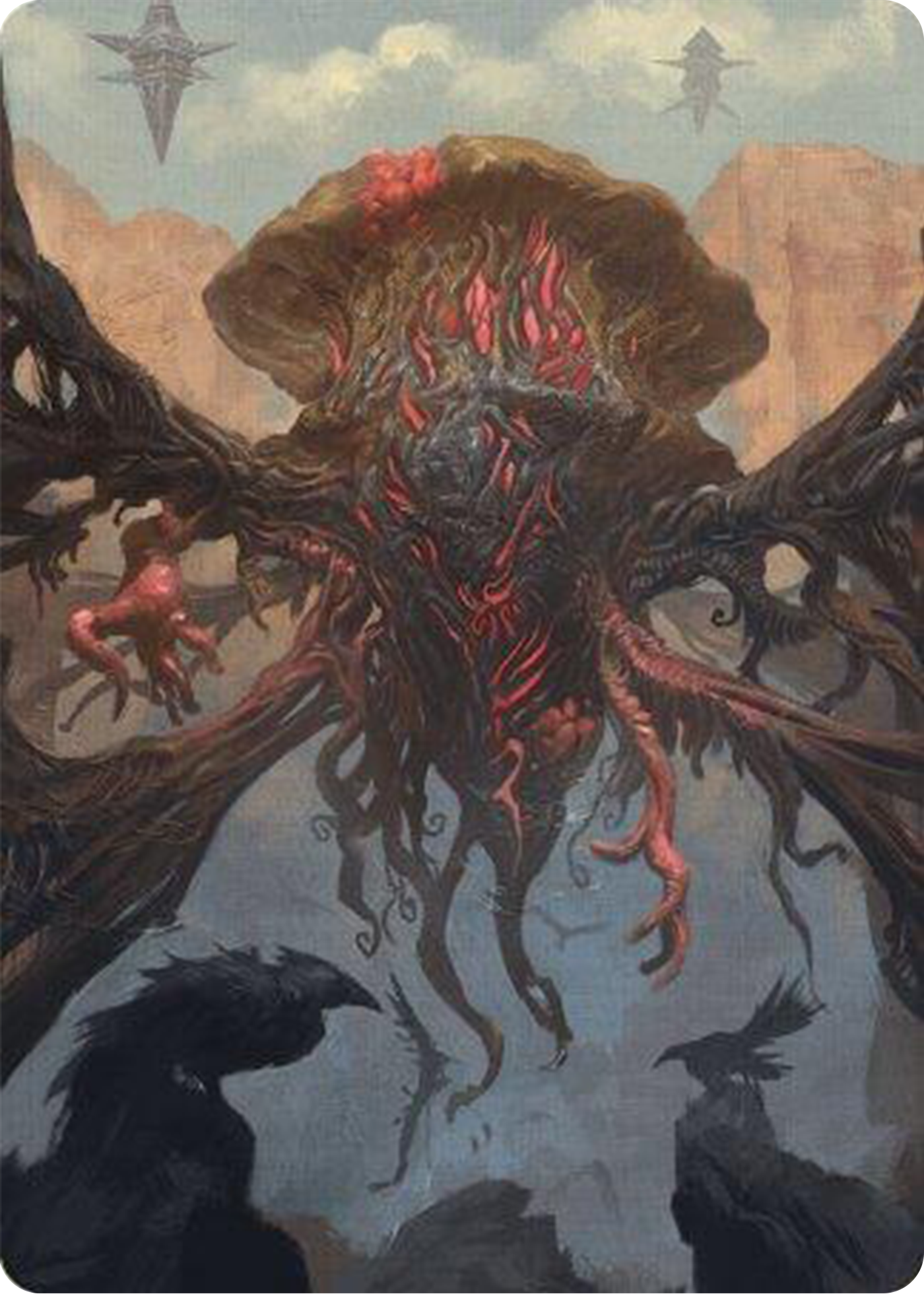 Inversion Behemoth Art Card [Modern Horizons 3 Art Series] | North of Exile Games