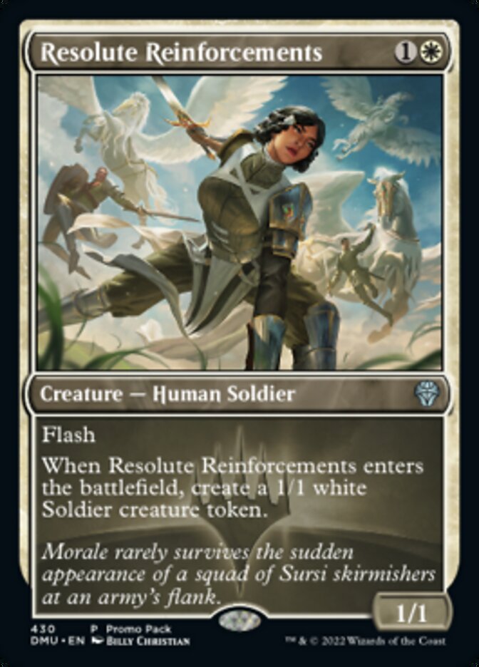 Resolute Reinforcements (Promo Pack) [Dominaria United Promos] | North of Exile Games