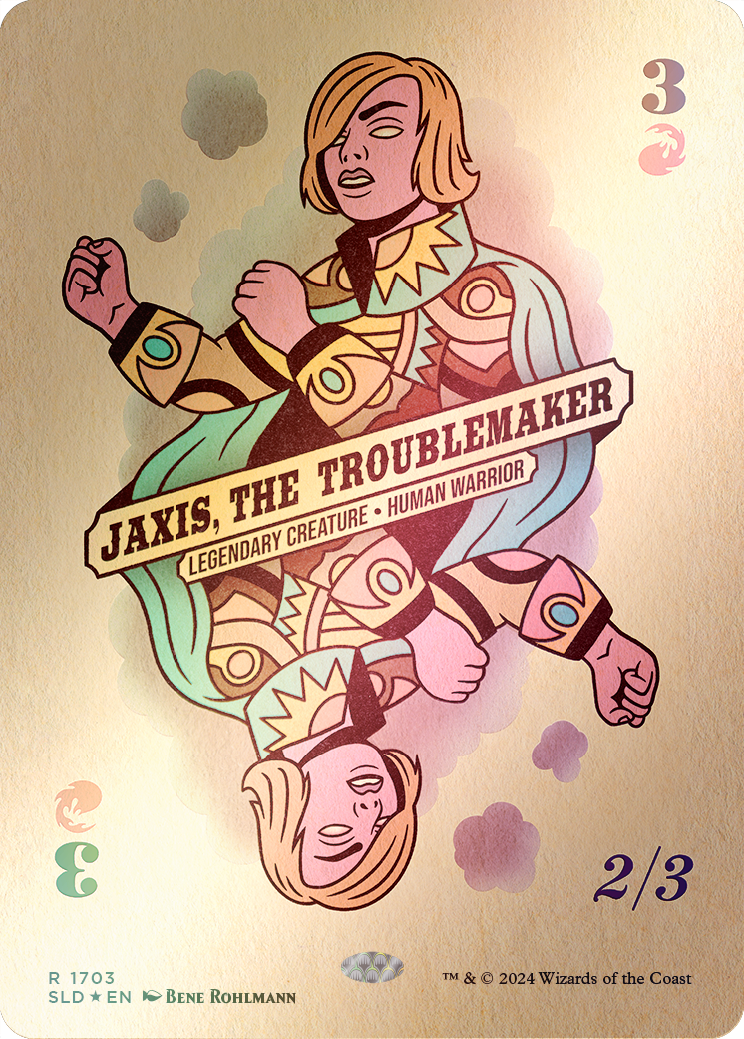 Jaxis, the Troublemaker (Rainbow Foil) [Secret Lair Drop Series] | North of Exile Games