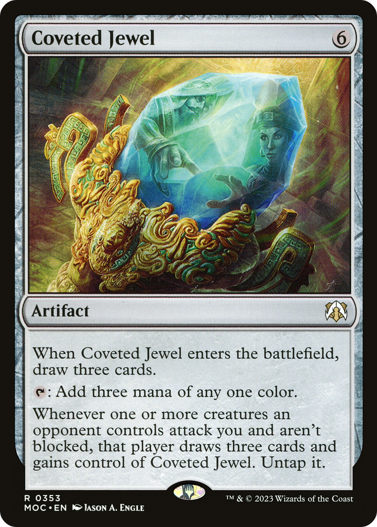 Coveted Jewel (Ripple Foil) [Modern Horizons 3 Commander] | North of Exile Games