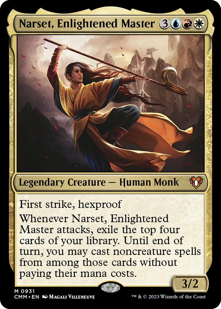 Narset, Enlightened Master [Commander Masters] | North of Exile Games