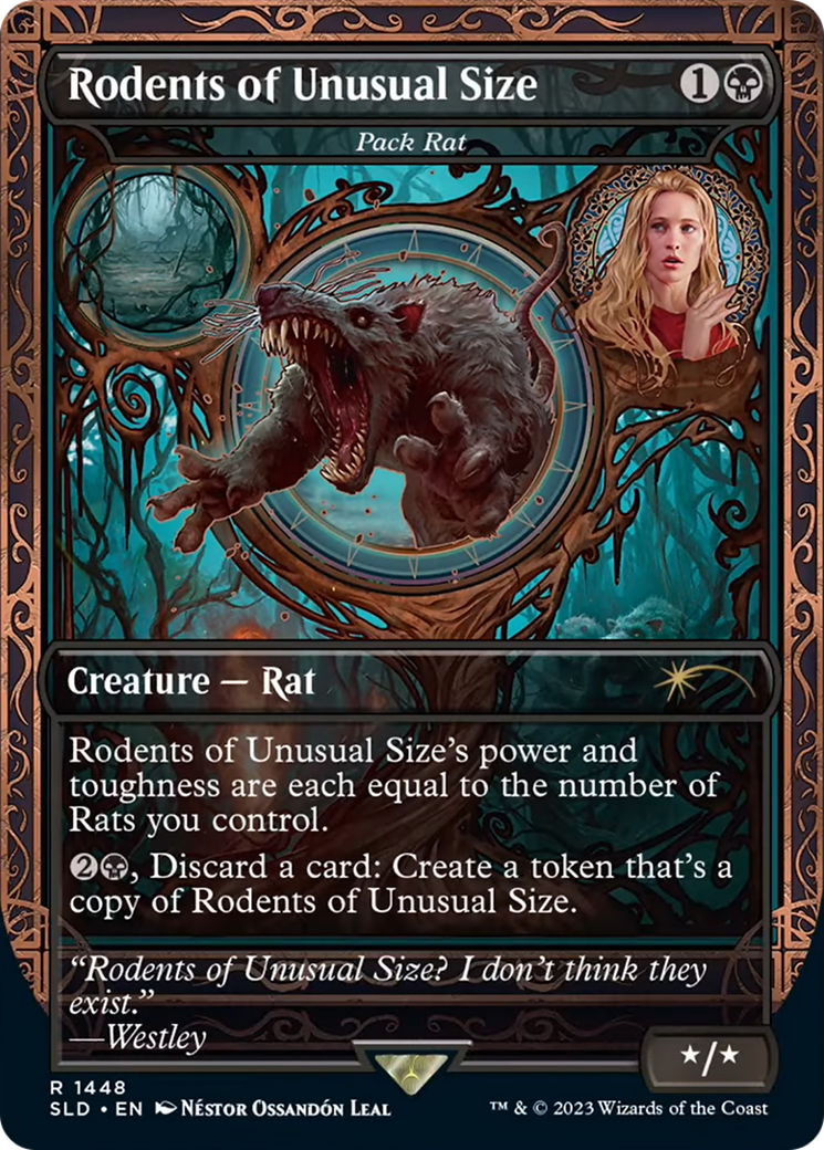 Rodents of Unusual Size - Pack Rat [Secret Lair Drop Series] | North of Exile Games