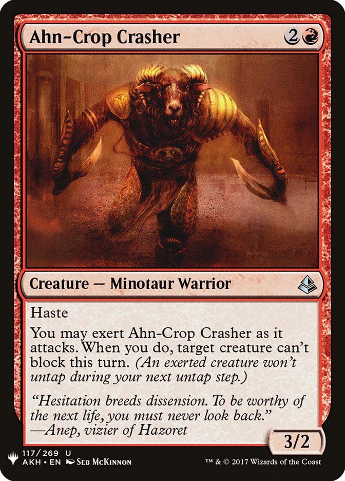 Ahn-Crop Crasher [Mystery Booster] | North of Exile Games