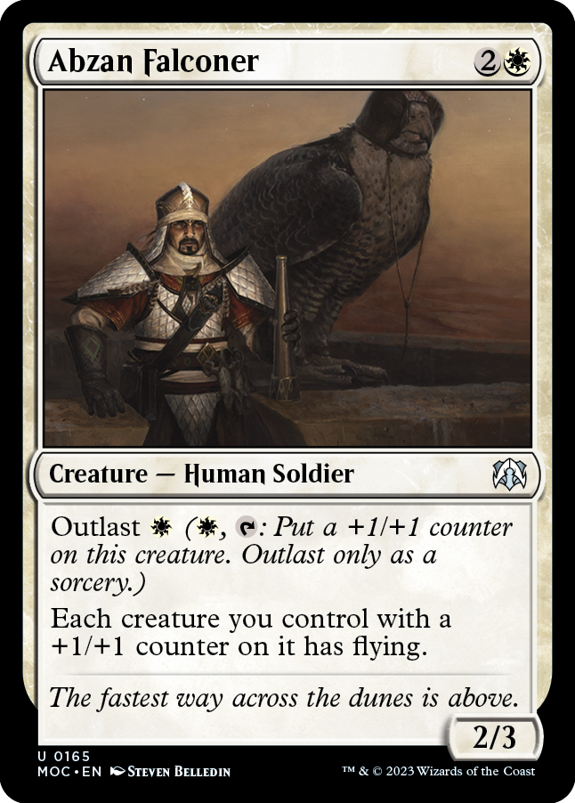 Abzan Falconer [March of the Machine Commander] | North of Exile Games