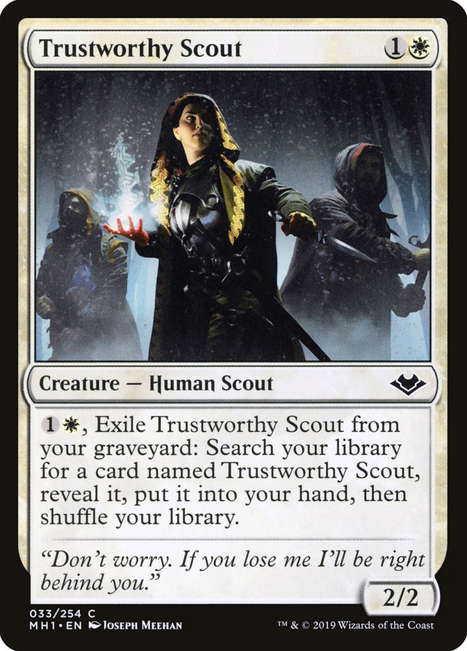 Trustworthy Scout [Modern Horizons] | North of Exile Games