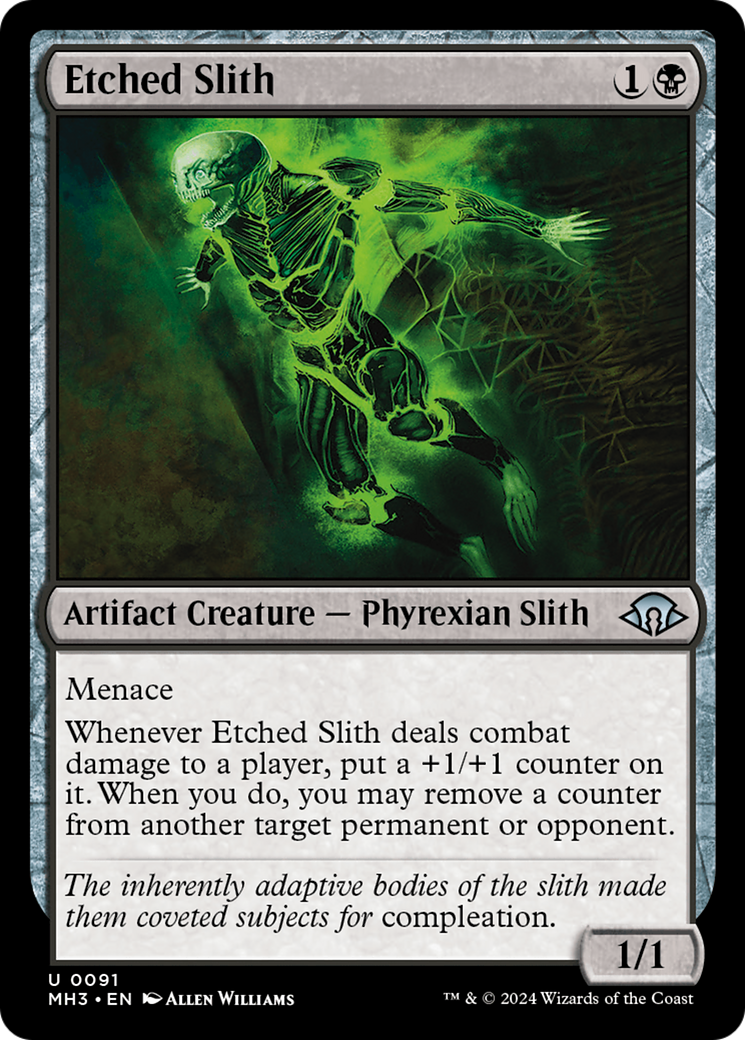 Etched Slith [Modern Horizons 3] | North of Exile Games