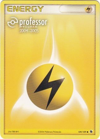 Lightning Energy (109/109) (2004 2005) [Professor Program Promos] | North of Exile Games