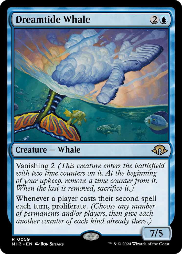 Dreamtide Whale [Modern Horizons 3] | North of Exile Games