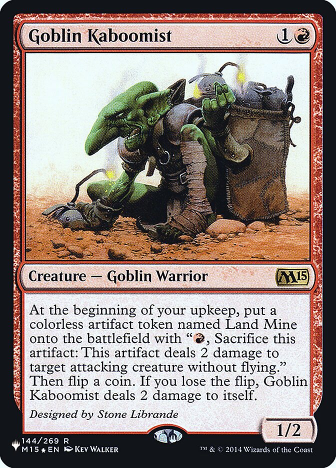Goblin Kaboomist [Secret Lair: Heads I Win, Tails You Lose] | North of Exile Games