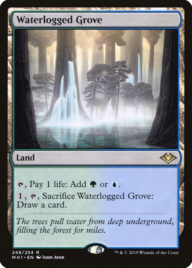 Waterlogged Grove [Modern Horizons] | North of Exile Games