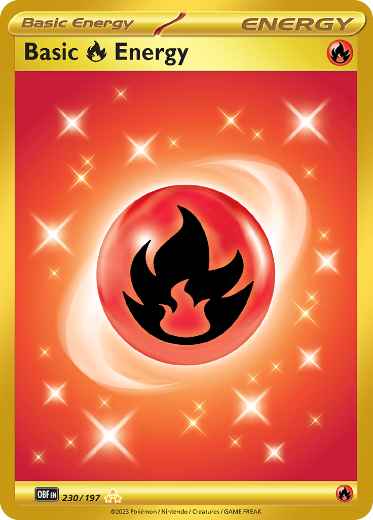 Basic Fire Energy (230/197) [Scarlet & Violet: Obsidian Flames] | North of Exile Games