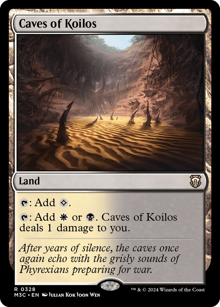 Caves of Koilos (Ripple Foil) [Modern Horizons 3 Commander] | North of Exile Games
