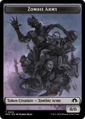 Zombie Army // Energy Reserve Double-Sided Token [Modern Horizons 3 Tokens] | North of Exile Games