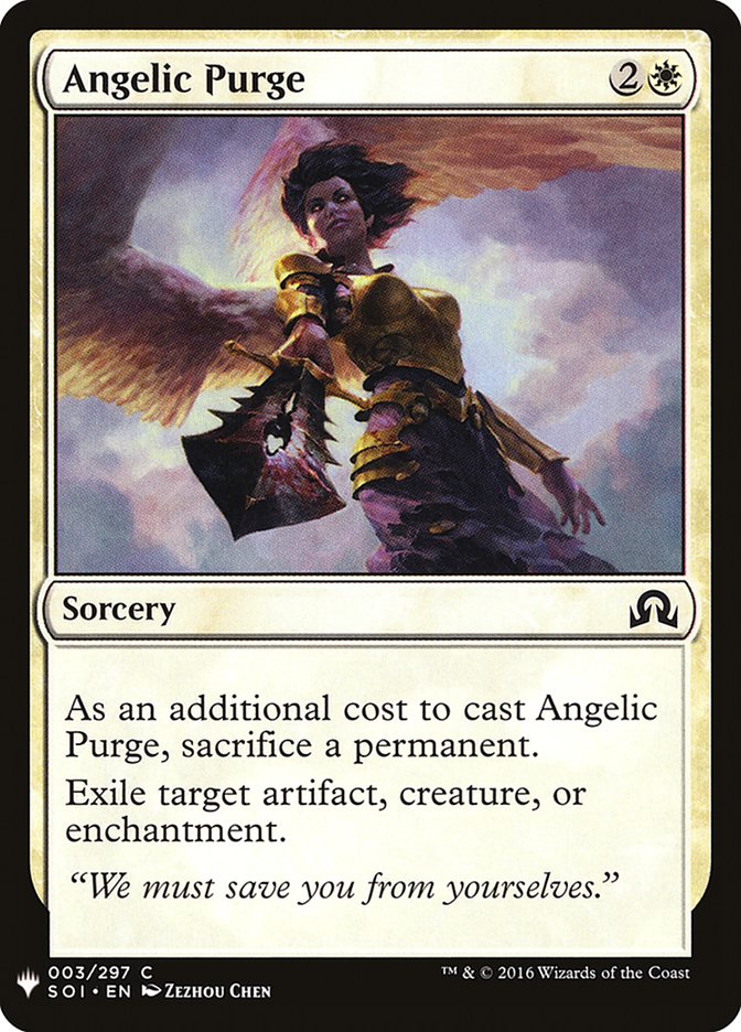 Angelic Purge [Mystery Booster] | North of Exile Games