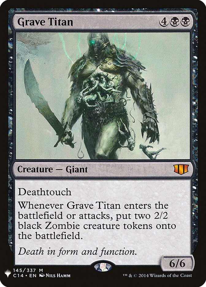 Grave Titan [Mystery Booster] | North of Exile Games
