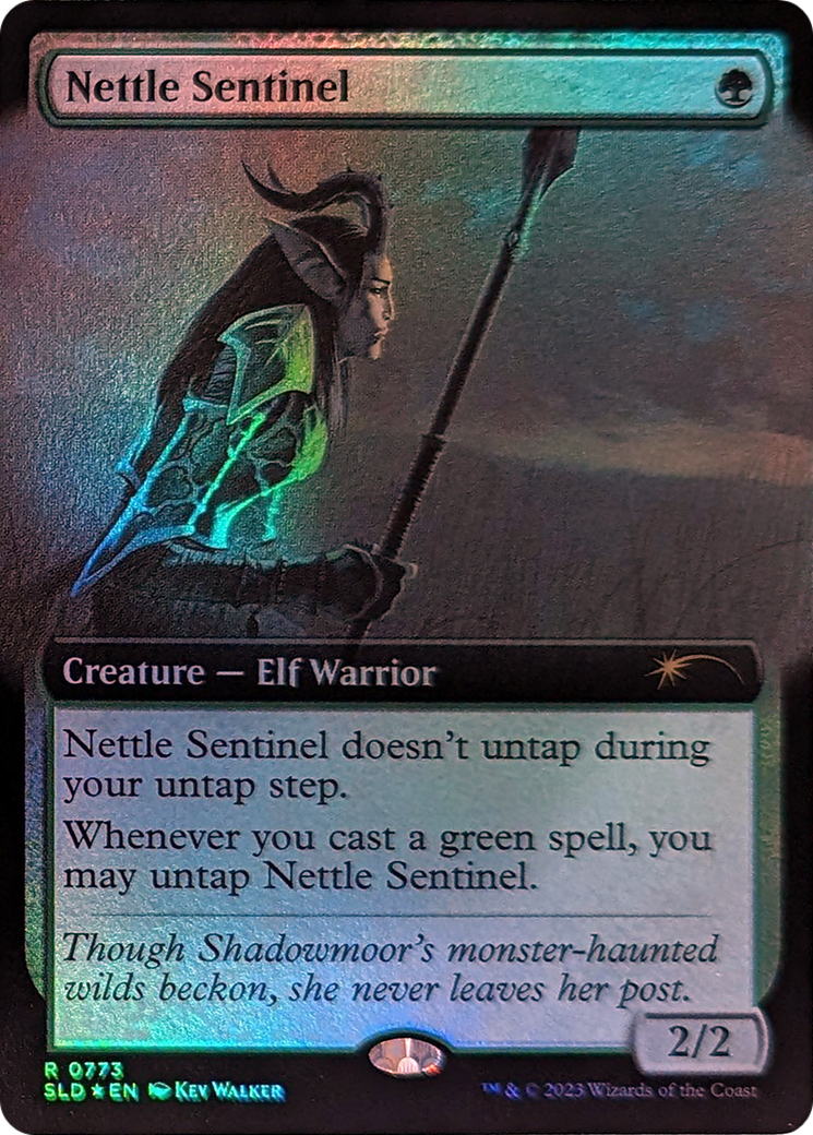 Nettle Sentinel (Extended Art) [Secret Lair Drop Series] | North of Exile Games