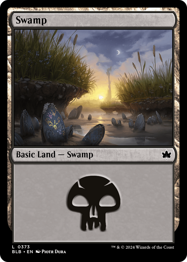 Swamp (0373) [Bloomburrow] | North of Exile Games