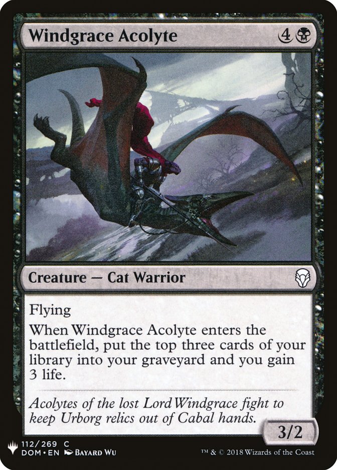 Windgrace Acolyte [Mystery Booster] | North of Exile Games
