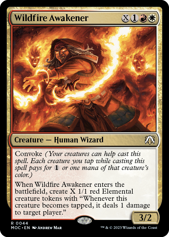 Wildfire Awakener [March of the Machine Commander] | North of Exile Games