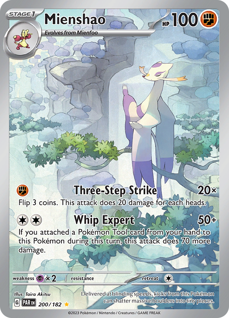 Mienshao (200/182) [Scarlet & Violet: Paradox Rift] | North of Exile Games