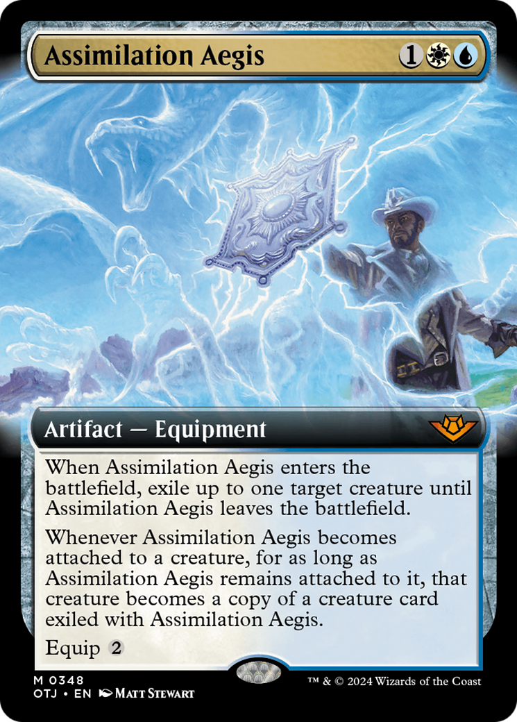 Assimilation Aegis (Extended Art) [Outlaws of Thunder Junction] | North of Exile Games