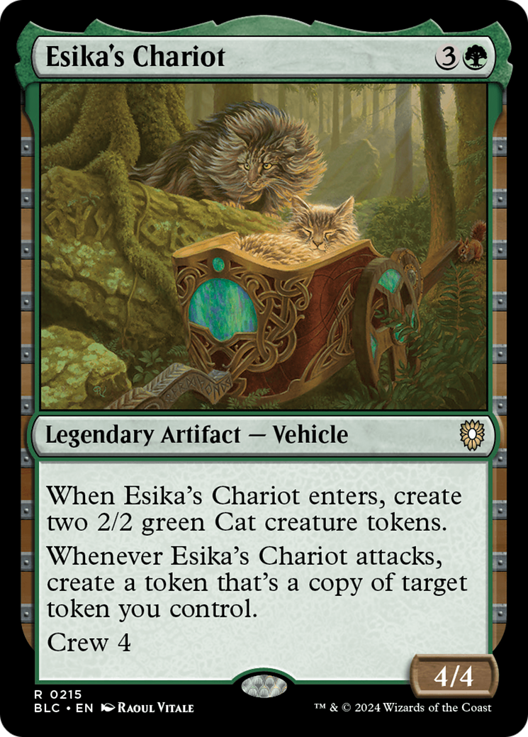 Esika's Chariot [Bloomburrow Commander] | North of Exile Games