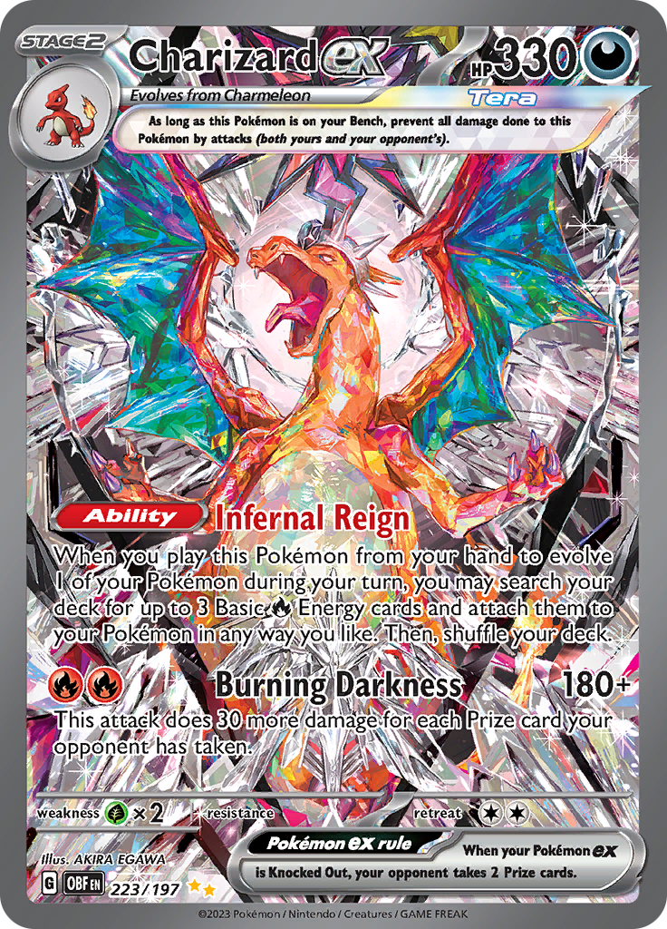 Charizard ex (223/197) [Scarlet & Violet: Obsidian Flames] | North of Exile Games