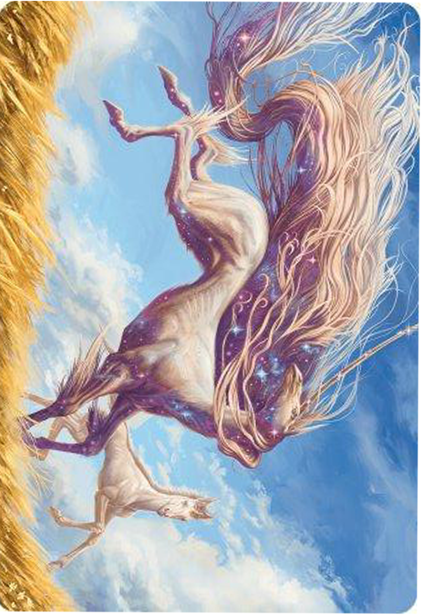 Nyxborn Unicorn Art Card [Modern Horizons 3 Art Series] | North of Exile Games