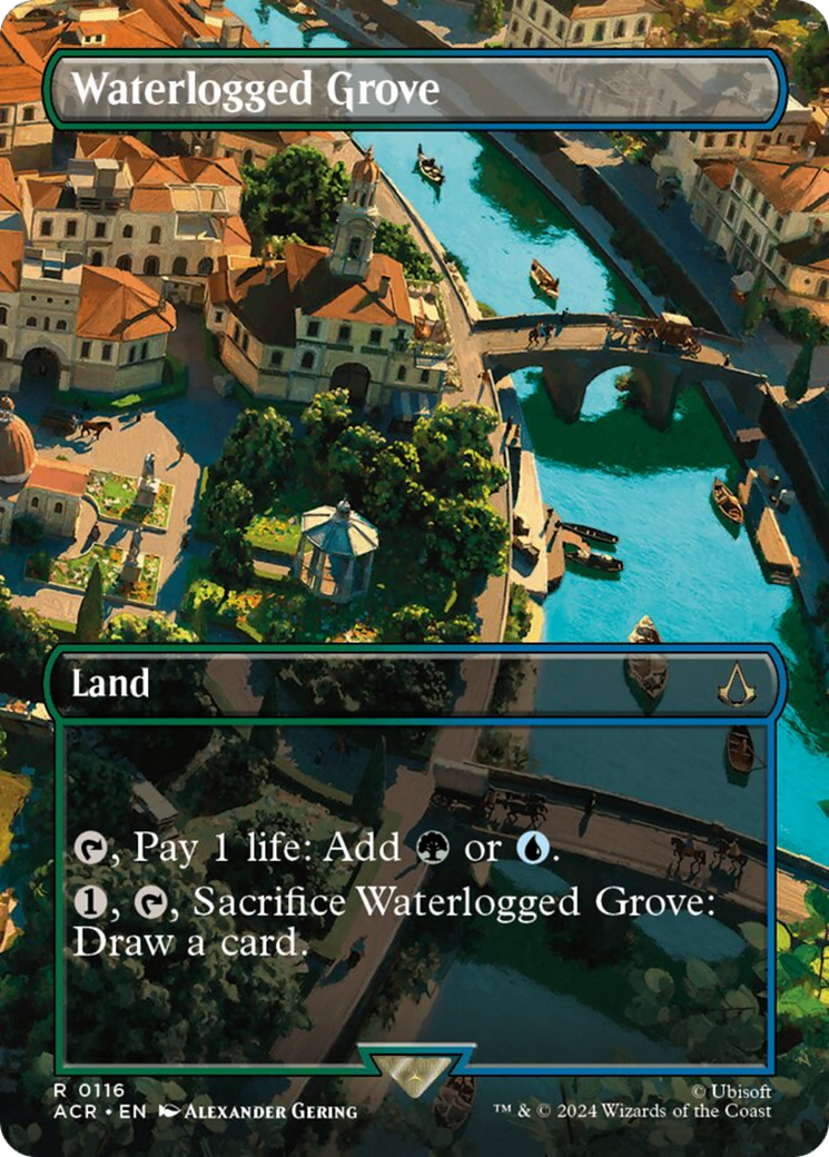 Waterlogged Grove (Borderless) [Assassin's Creed] | North of Exile Games