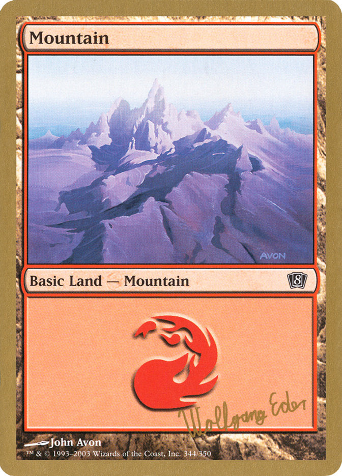 Mountain (Wolfgang Eder) [World Championship Decks 2003] | North of Exile Games