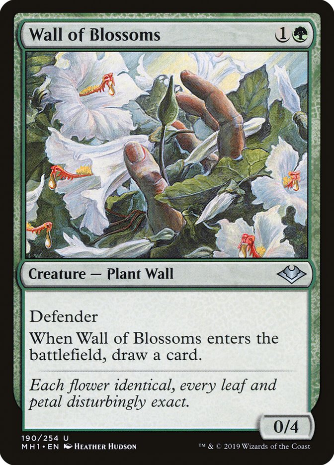 Wall of Blossoms [Modern Horizons] | North of Exile Games