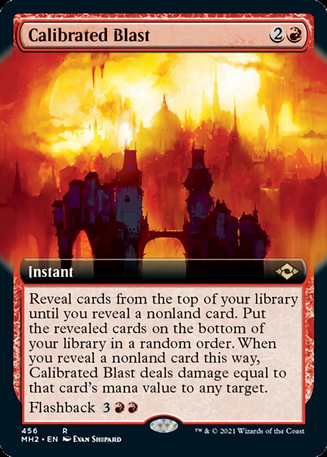 Calibrated Blast (Extended Art) [Modern Horizons 2] | North of Exile Games