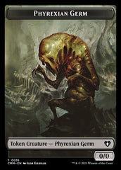 Eldrazi Spawn // Phyrexian Germ Double-Sided Token [Commander Masters Tokens] | North of Exile Games