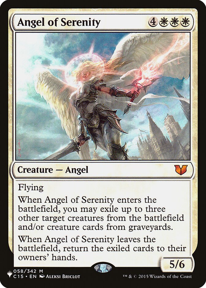 Angel of Serenity [The List] | North of Exile Games