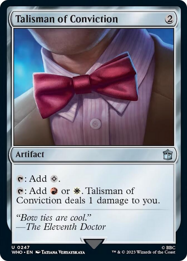 Talisman of Conviction [Doctor Who] | North of Exile Games