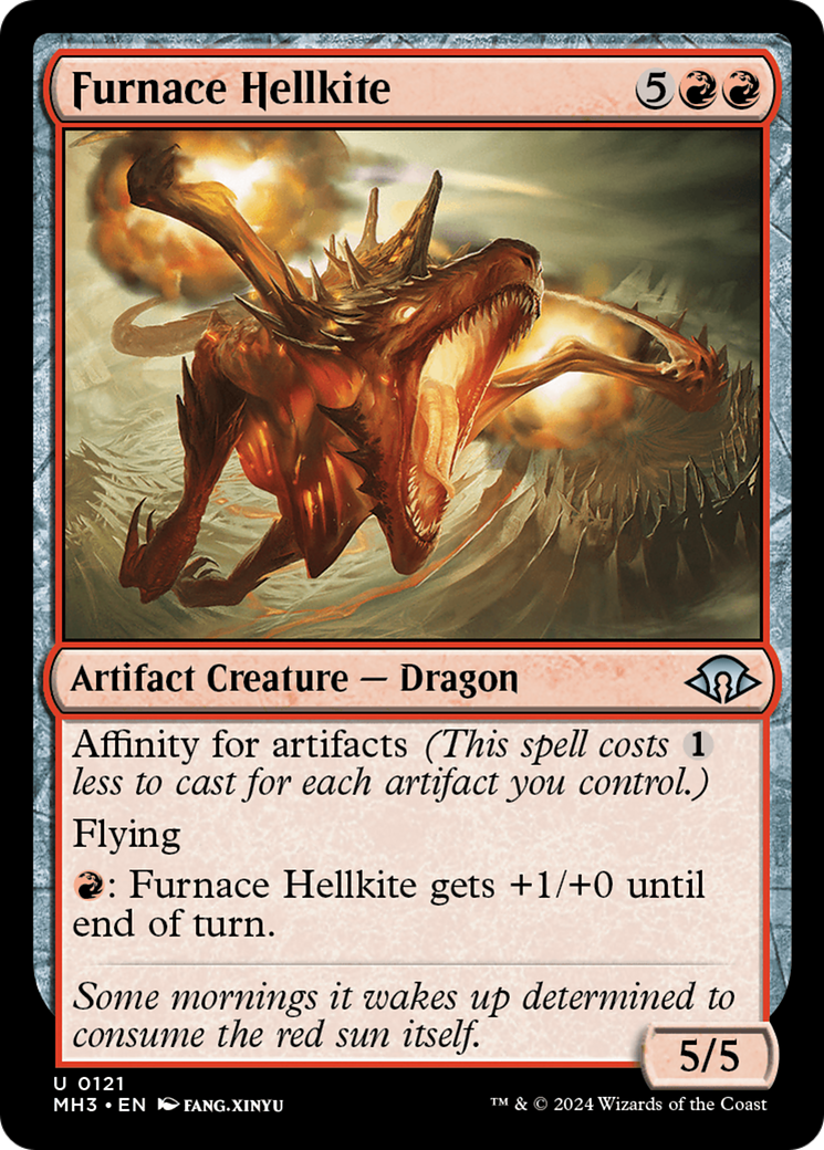 Furnace Hellkite [Modern Horizons 3] | North of Exile Games