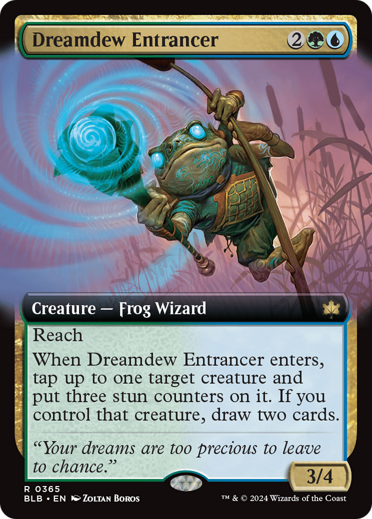 Dreamdew Entrancer (Extended Art) [Bloomburrow] | North of Exile Games