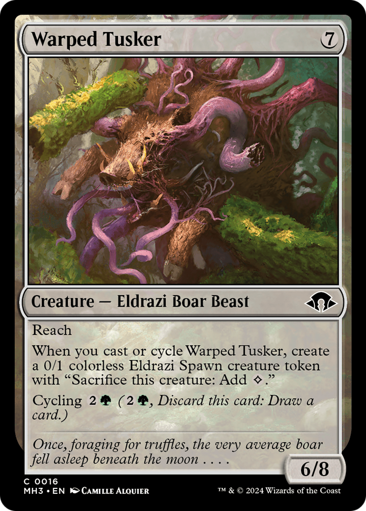 Warped Tusker [Modern Horizons 3] | North of Exile Games